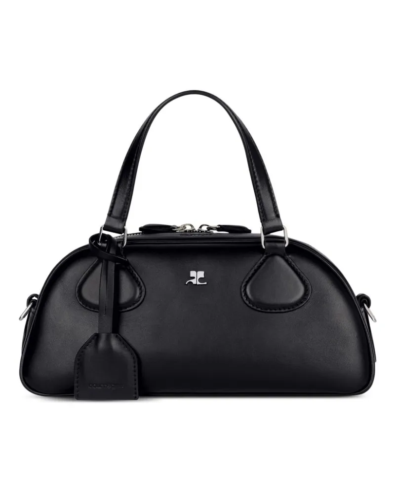 Courrèges Friday Bowling Schultertasche - Schwarz Schwarz