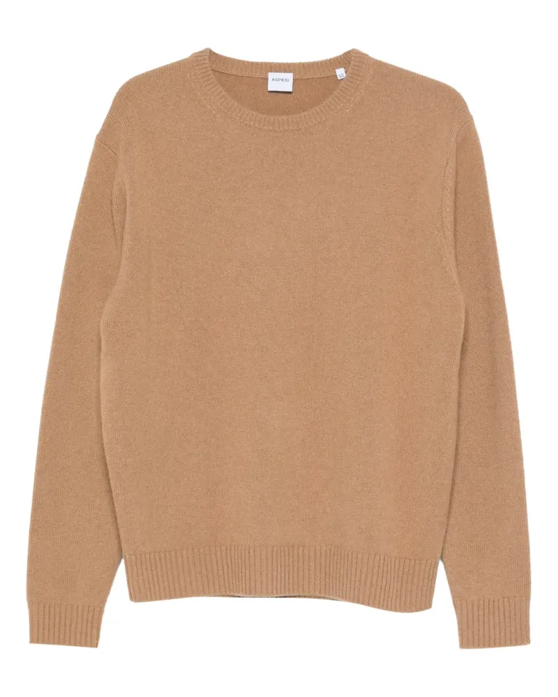 ASPESI Mod. M100 long-sleeve sweater - Nude Nude