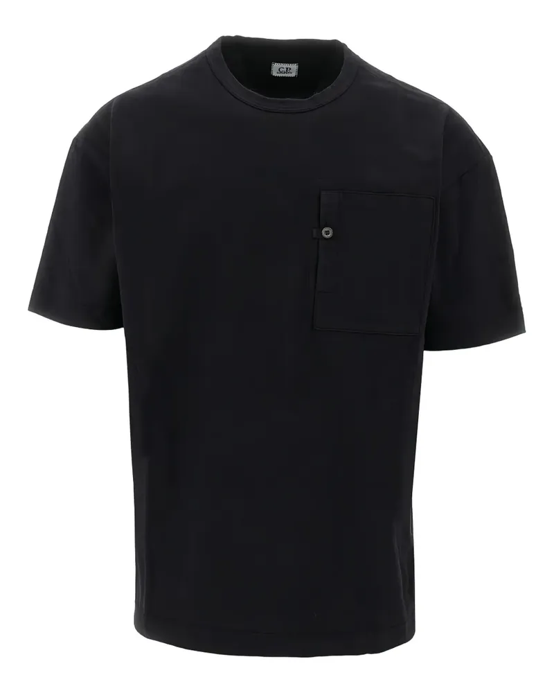 C.P. Company T-Shirt aus Baumwolle - Schwarz Schwarz