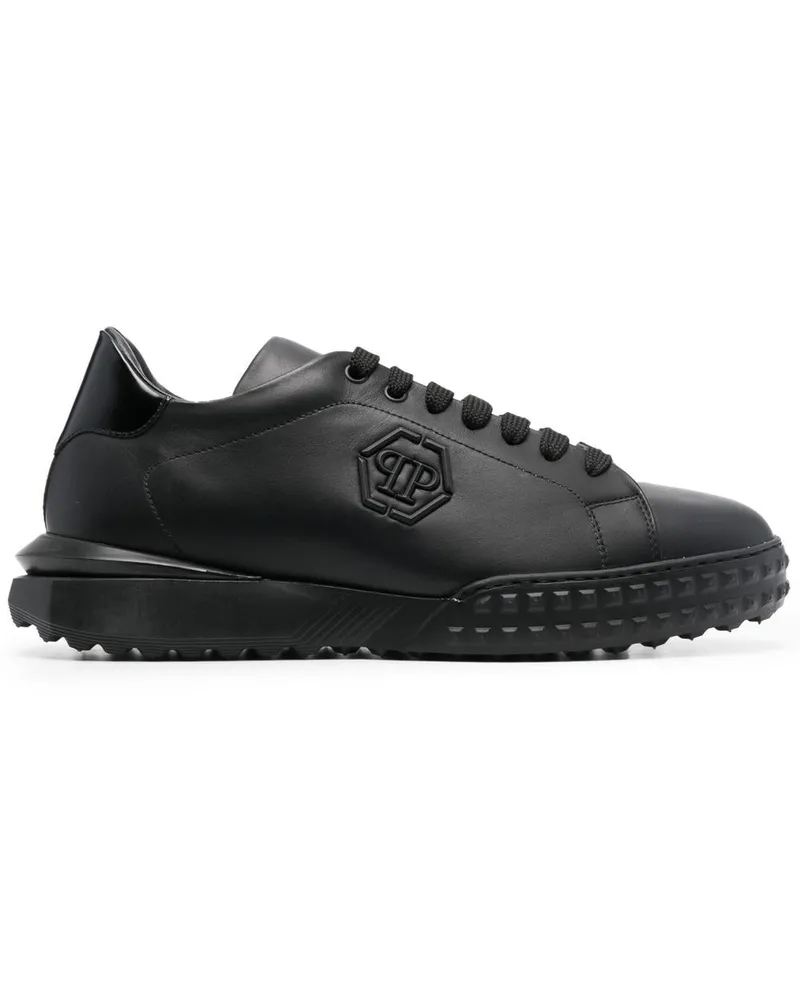 Philipp Plein Klassische Sneakers - Schwarz Schwarz