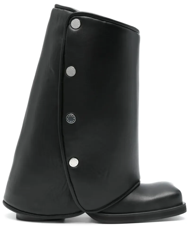 GmbH Emrik High Shaft Gaiter Stiefel 80mm - Schwarz Schwarz