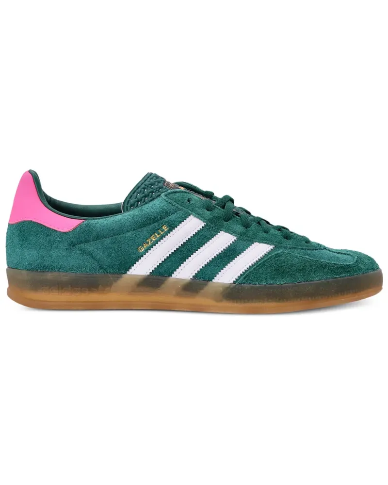 adidas Gazelle Indoor Sneakers aus Wildleder - Grün Grün