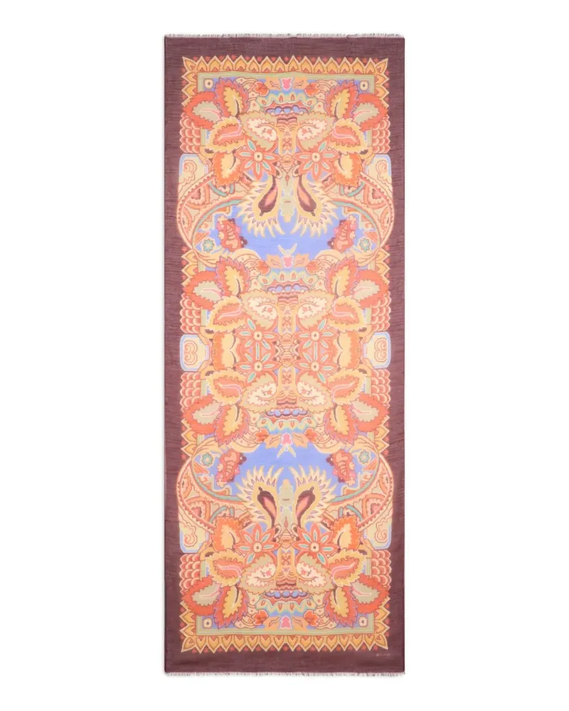 Etro Schal mit Print - Orange Orange
