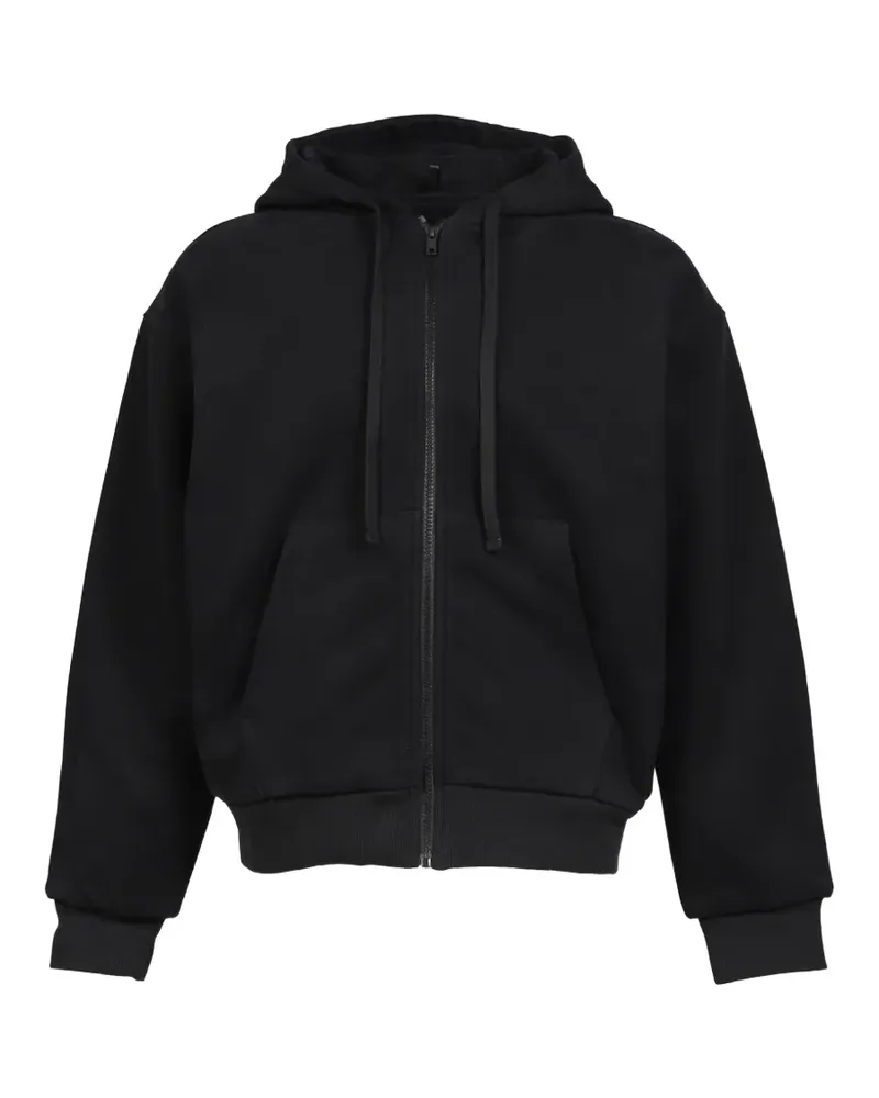 Matthew Williamson double-layer zip-up hoodie - Schwarz Schwarz