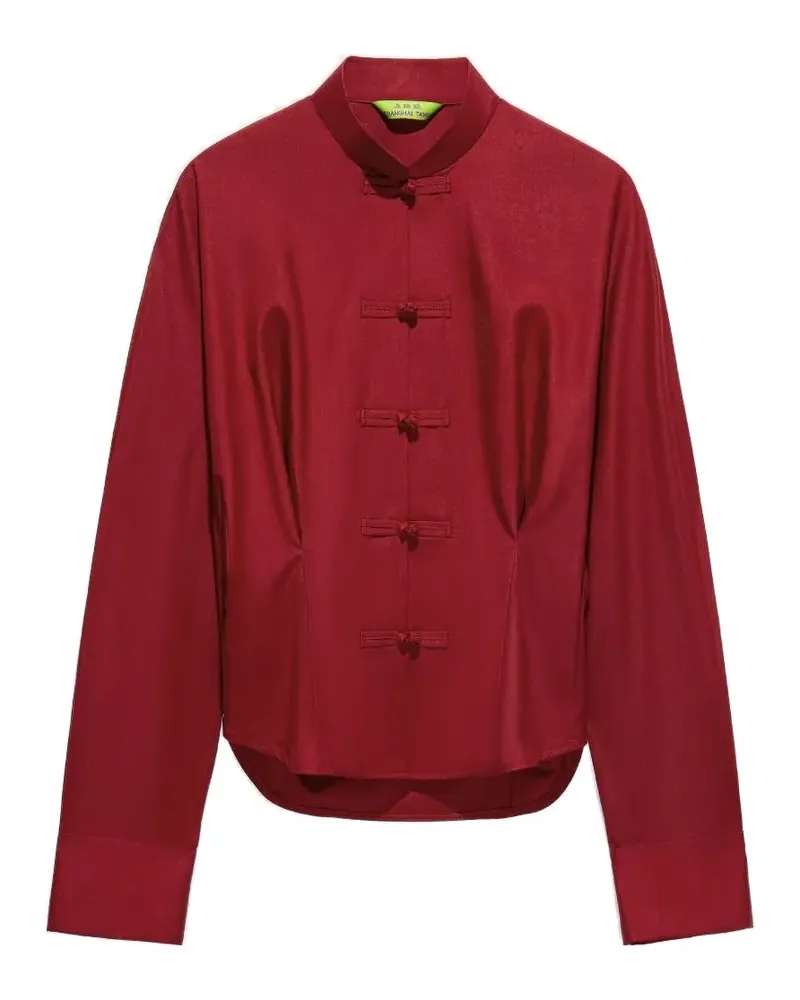 Shanghai Tang silk blouse - Rot Rot
