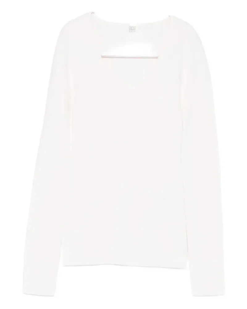 Totême Langärmeliger Pullover - Nude Nude