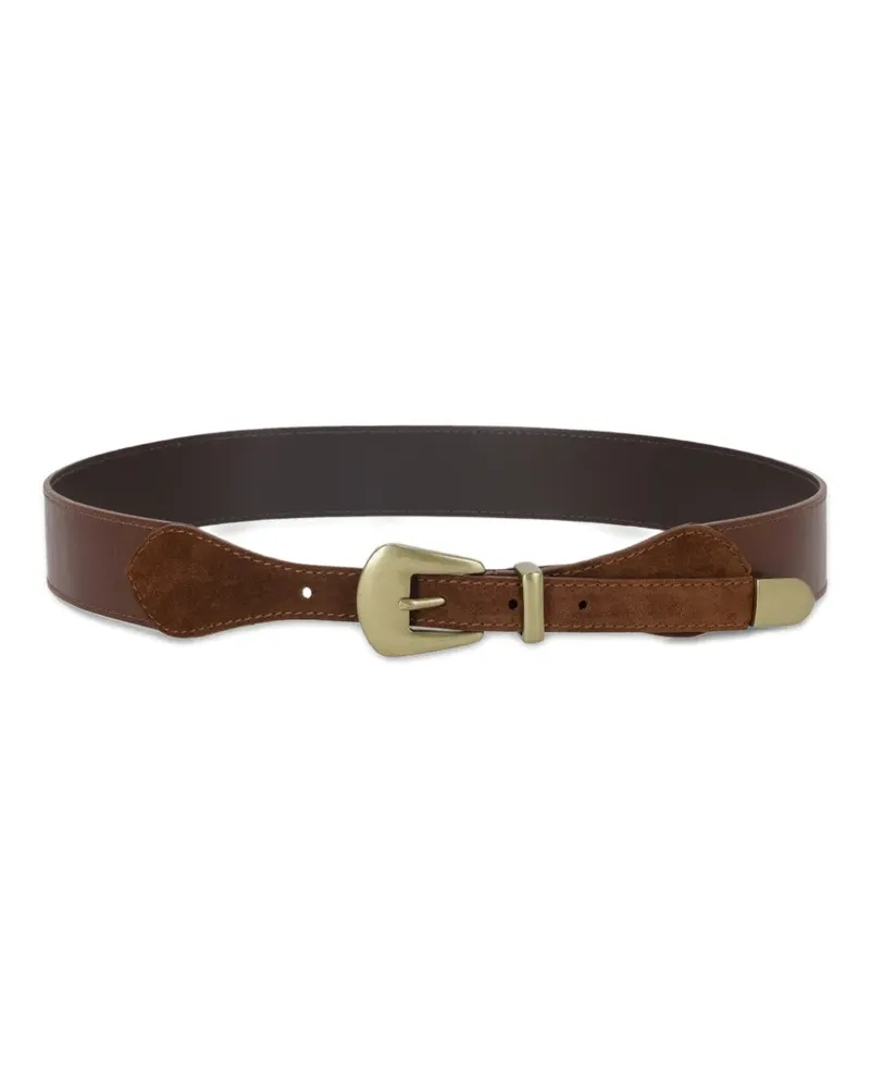 Fortela Taylor leather belt - Braun Braun