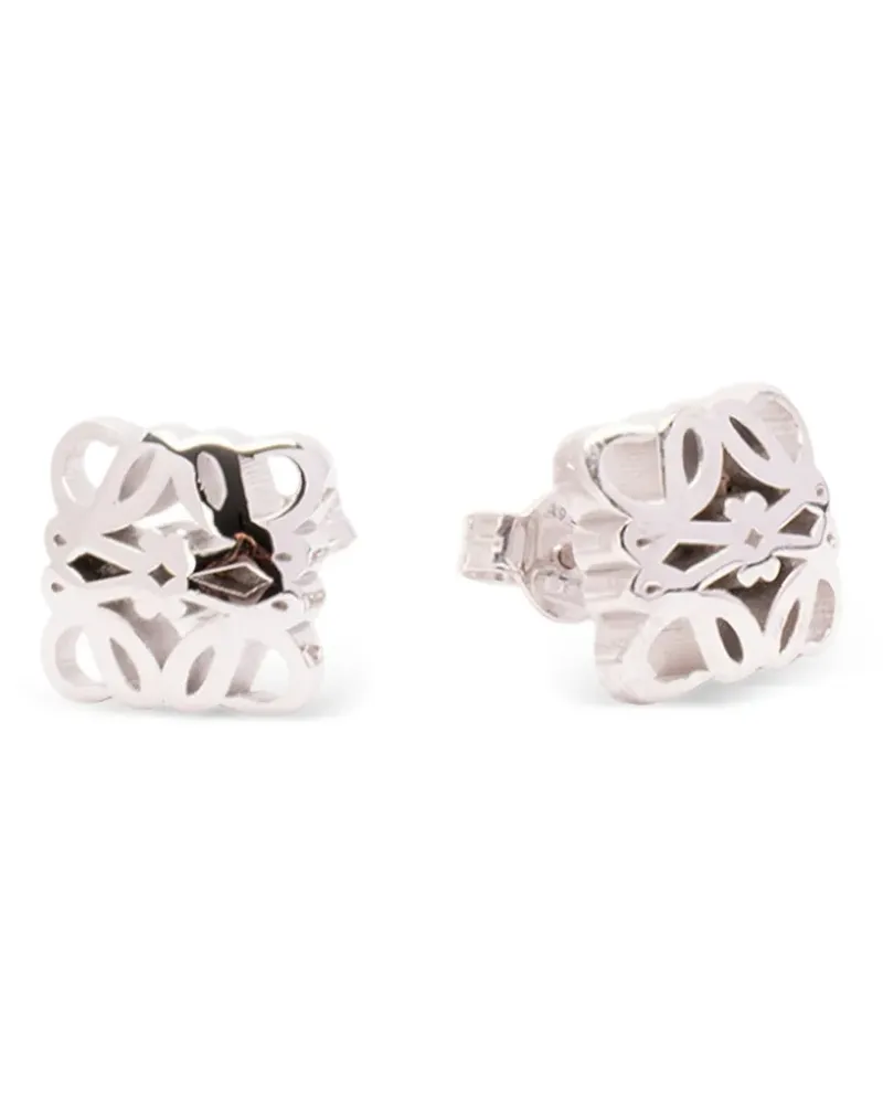 Loewe Anagram sterling silver stud earrings - Silber Silber