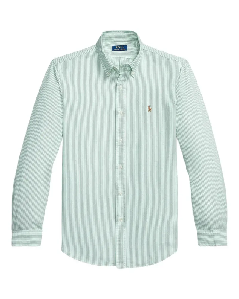 Ralph Lauren Gestreiftes Hemd - Grün Grün