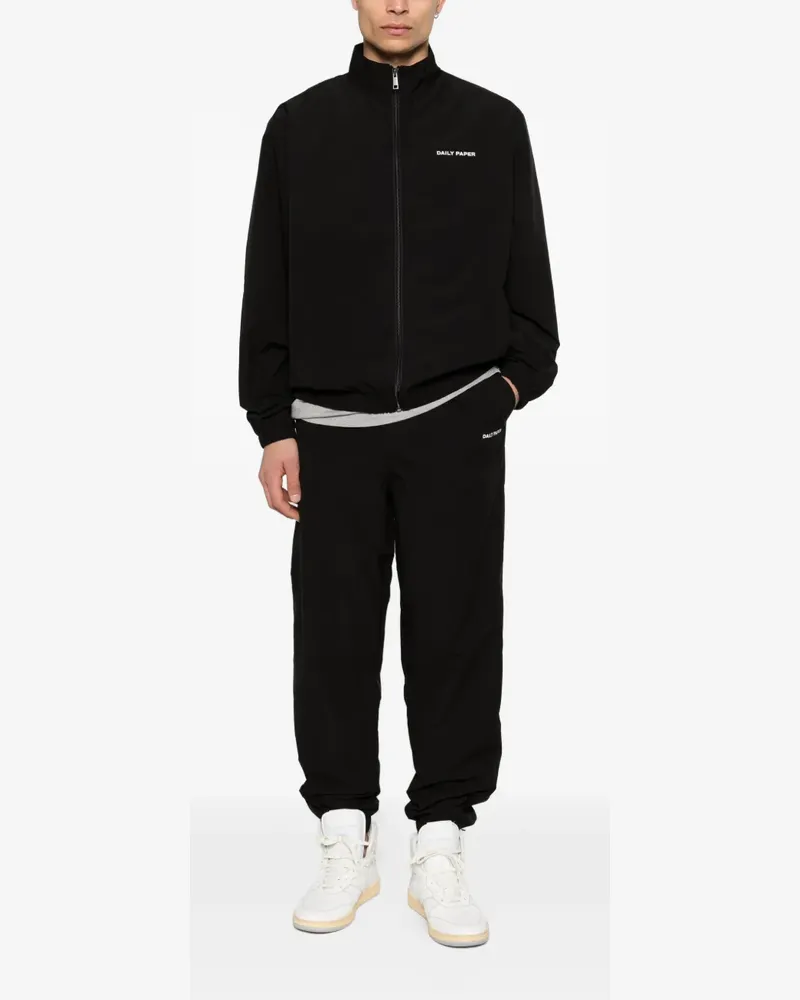 Daily Paper logo track pants - Schwarz Schwarz