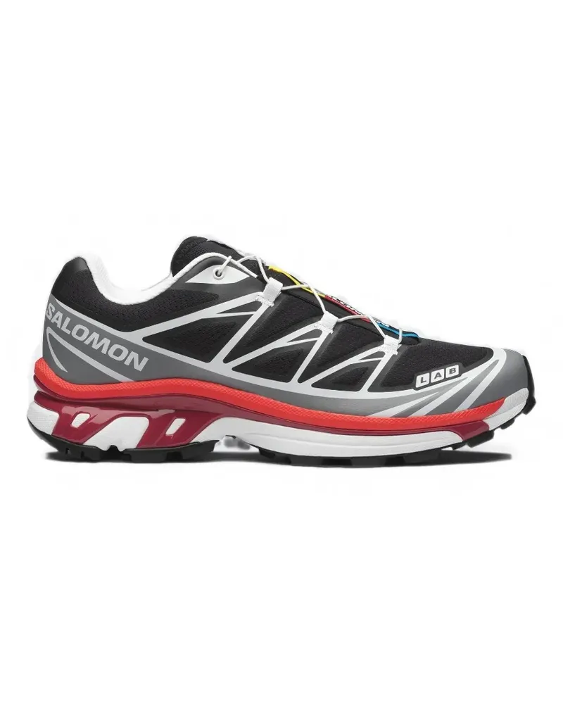 Salomon XT-6 panelled sneakers - Schwarz Schwarz