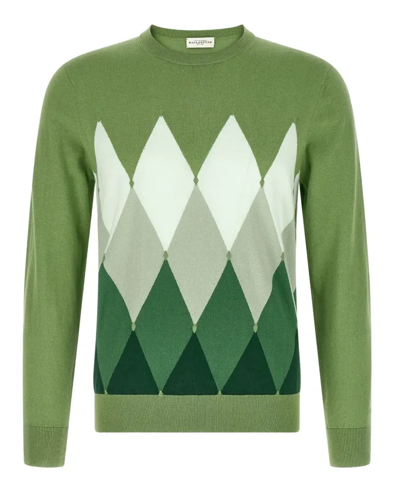 Ballantyne Argyle sweater - Grün Grün