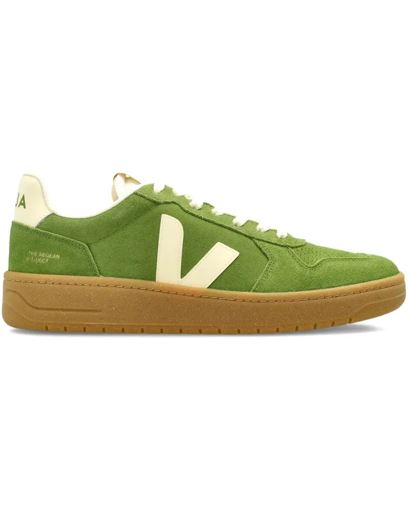 VEJA V-82 suede panel sneakers - Grün Grün