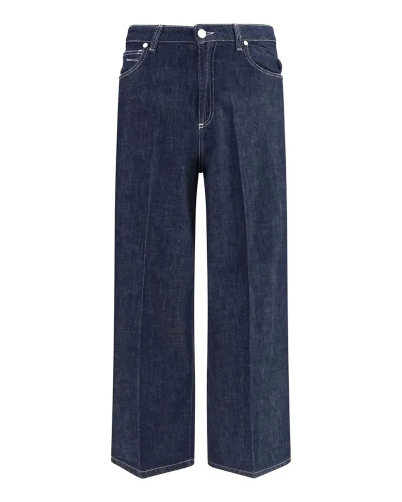 CRUNA Taylor pressed-crease jeans - Blau Blau