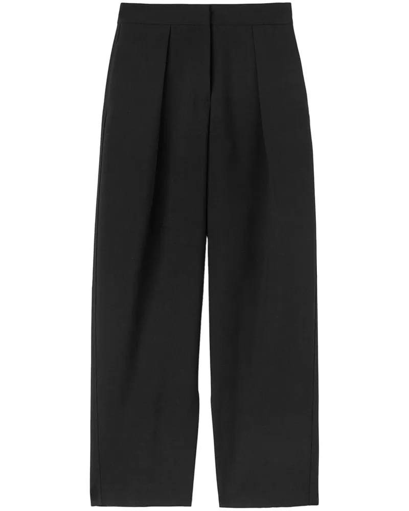 Jil Sander Hose aus Wolle - Schwarz Schwarz