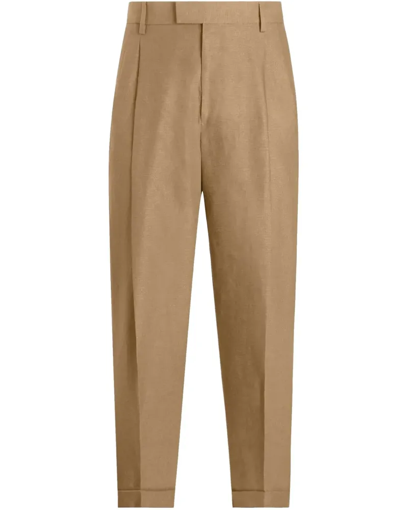 Dolce & Gabbana Hose mit Bundfalten - Nude Nude