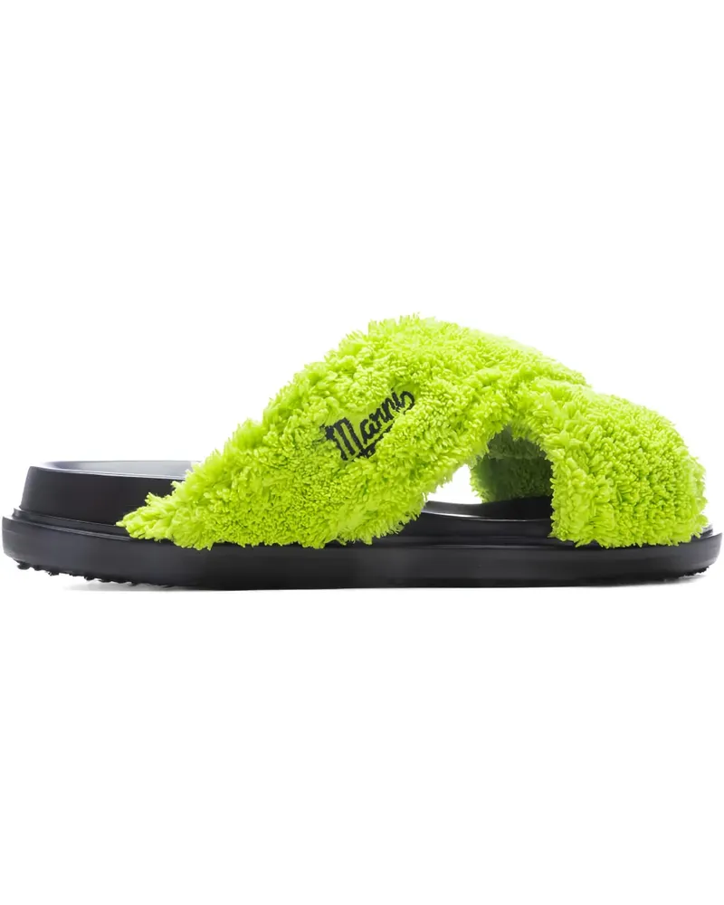 Marni Fussbett Sandalen - Grün Grün