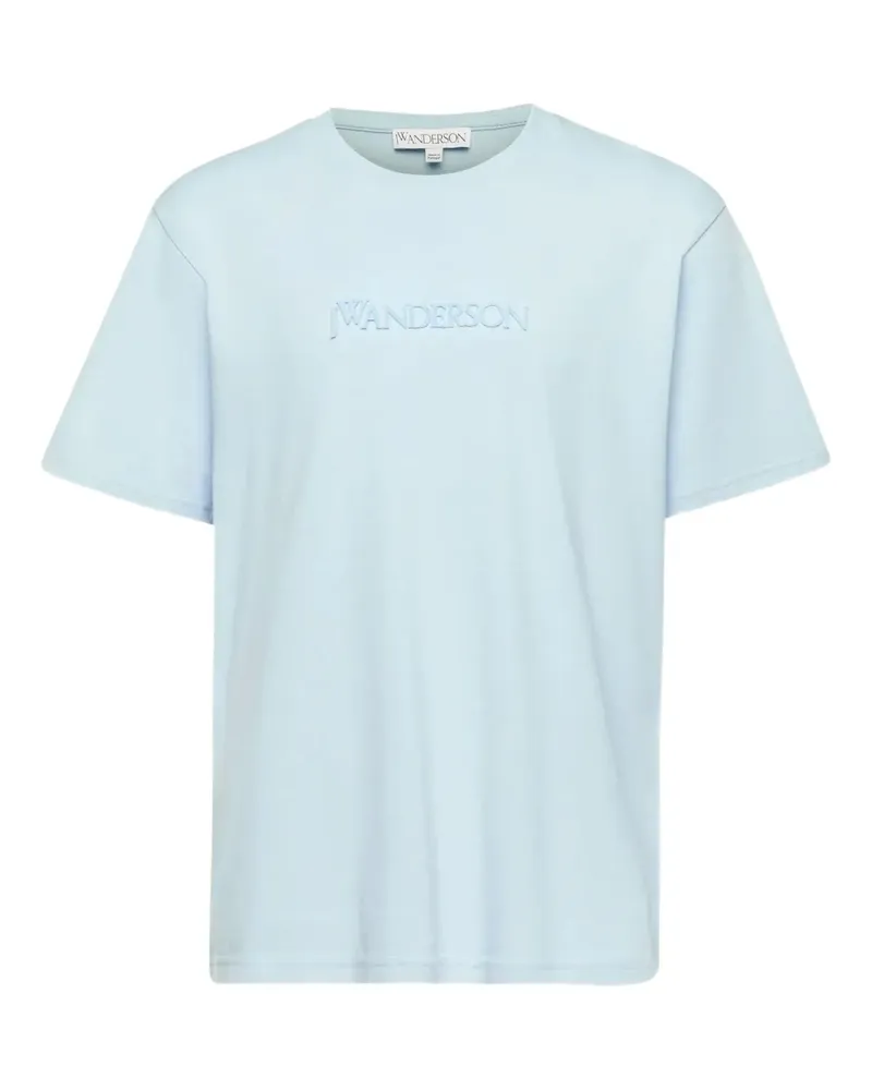 J.W.Anderson logo T-shirt - Blau Blau