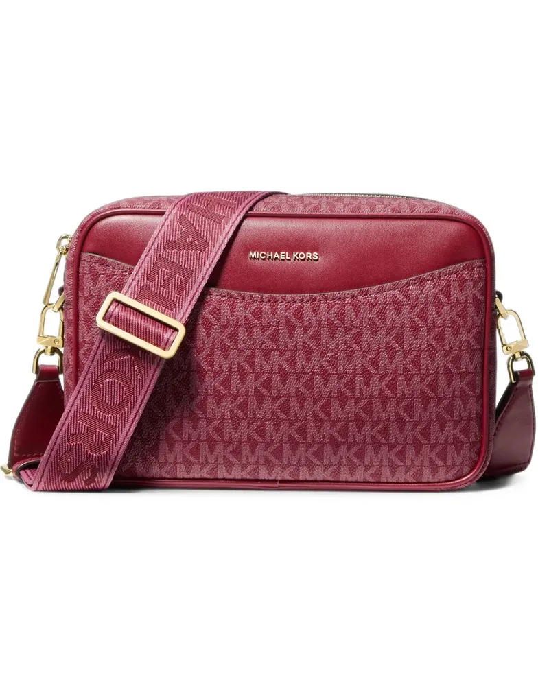 Michael Kors Große Bev Umhängetasche mit Logo - Rot Rot