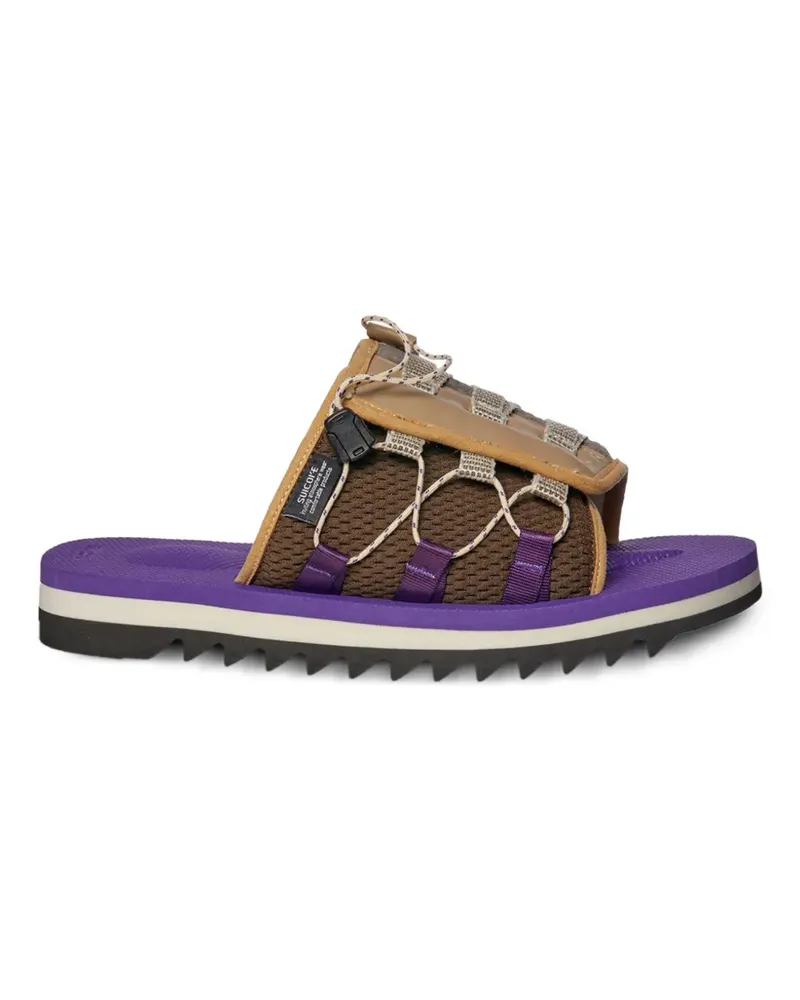 SUICOKE Dao lace-up sandals - Braun Braun