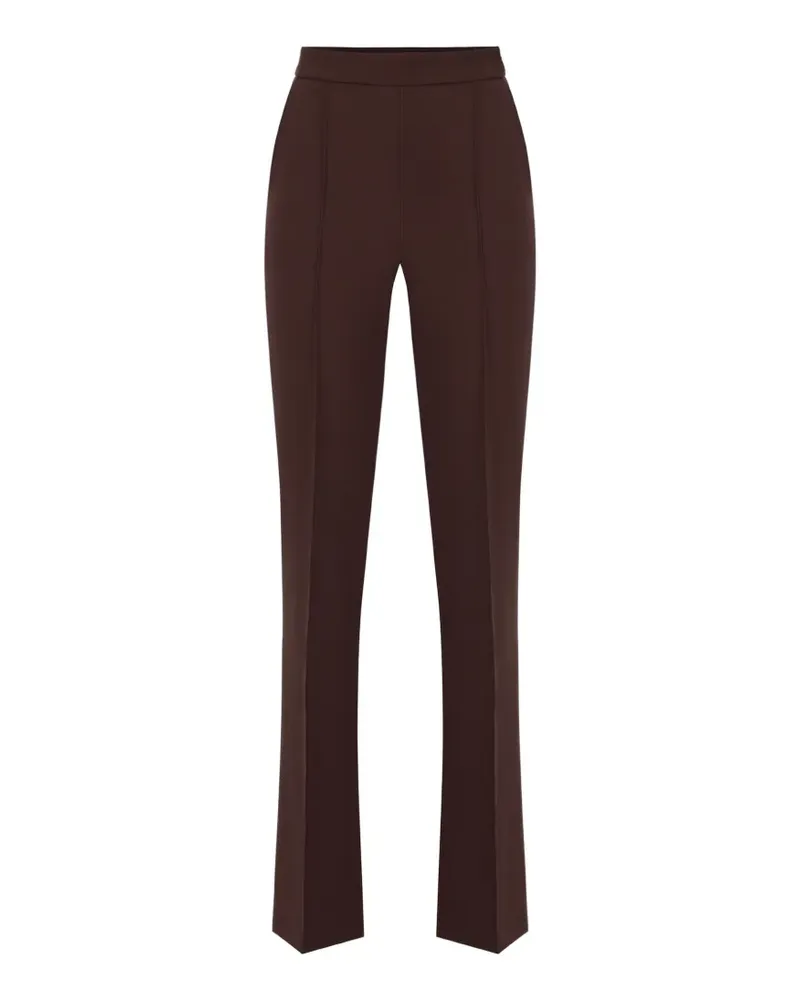 Elisabetta Franchi ribbed trousers - Braun Braun