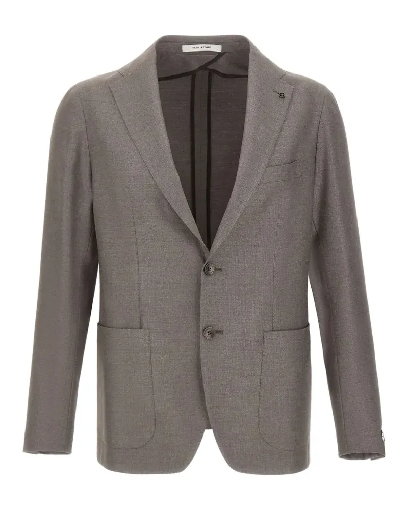 Tagliatore Einreihiges Sakko - Braun Braun