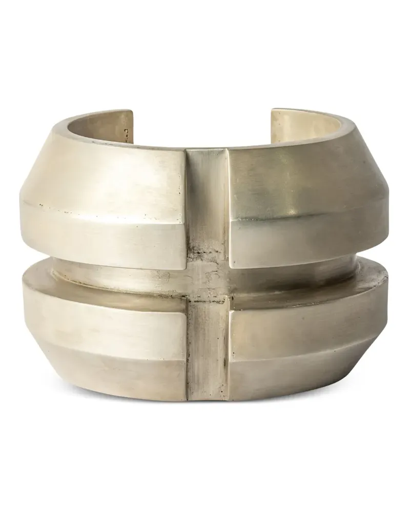Parts Of Four Crescent Channel Armband - Silber Silber
