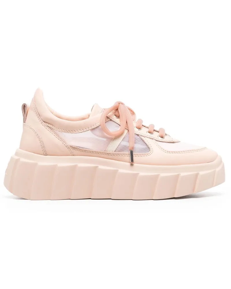 Attilio Giusti Leombruni Blondie Grid Sneakers - Rosa Rosa
