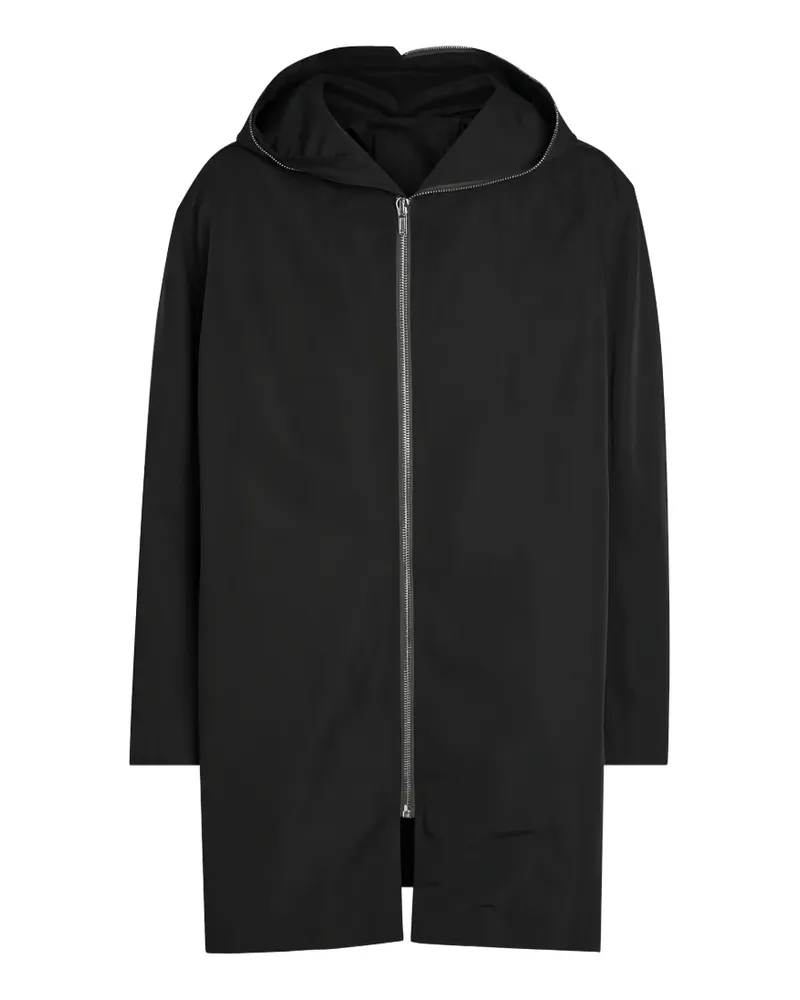 Rick Owens hooded zip jacket - Schwarz Schwarz