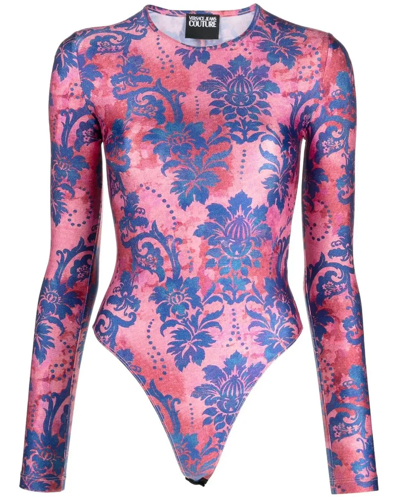 Versace Jeans Langärmeliger Body - Rosa Rosa
