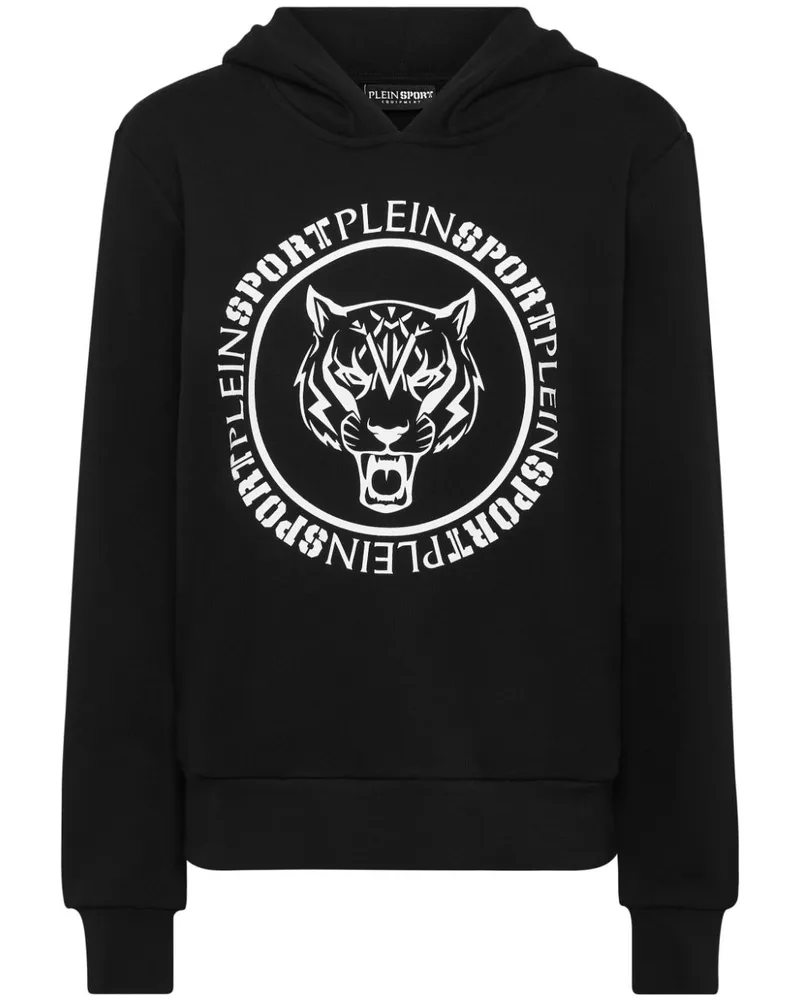 Philipp Plein Hoodie mit Logo-Print - Schwarz Schwarz