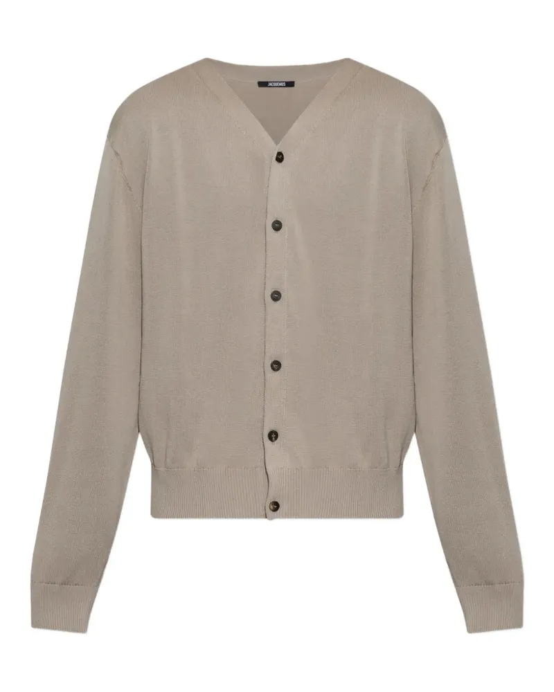 Jacquemus The Rio Cardigan - Nude Nude