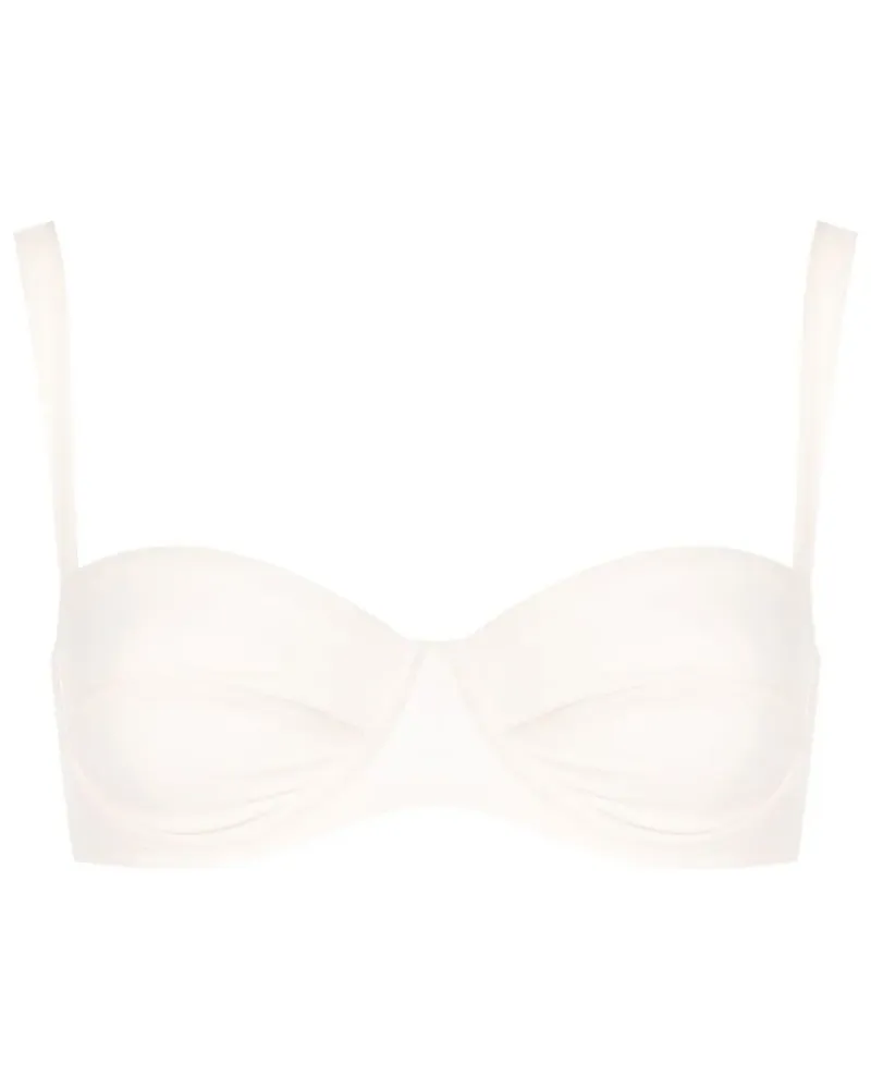 Lenny Niemeyer Half Cup Bikinioberteil - Weiß Weiß