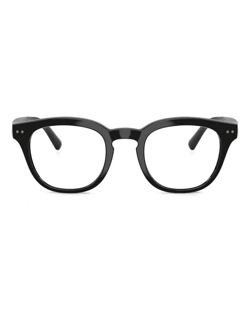 Nuance Audio Panthos round-frame glasses - Schwarz Schwarz