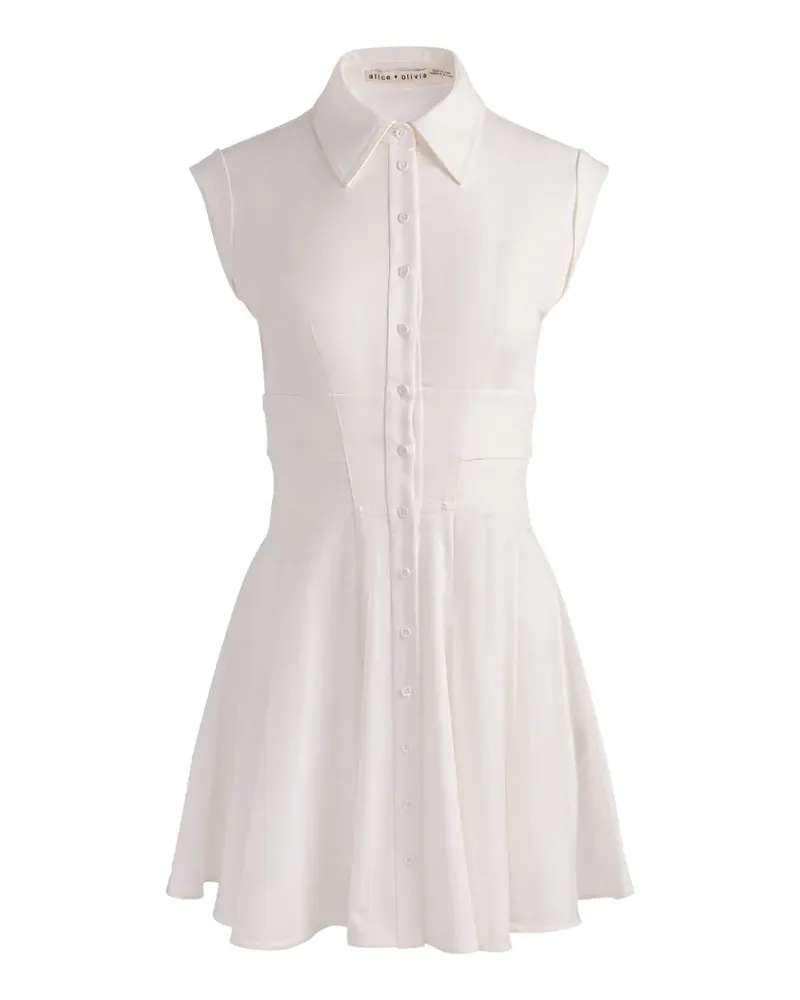 Alice + Olivia Kim mini dress - Nude Nude