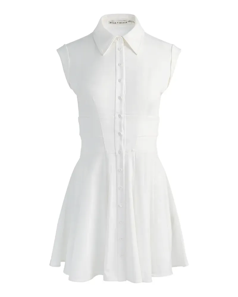 Alice + Olivia Kim mini dress - Nude Nude