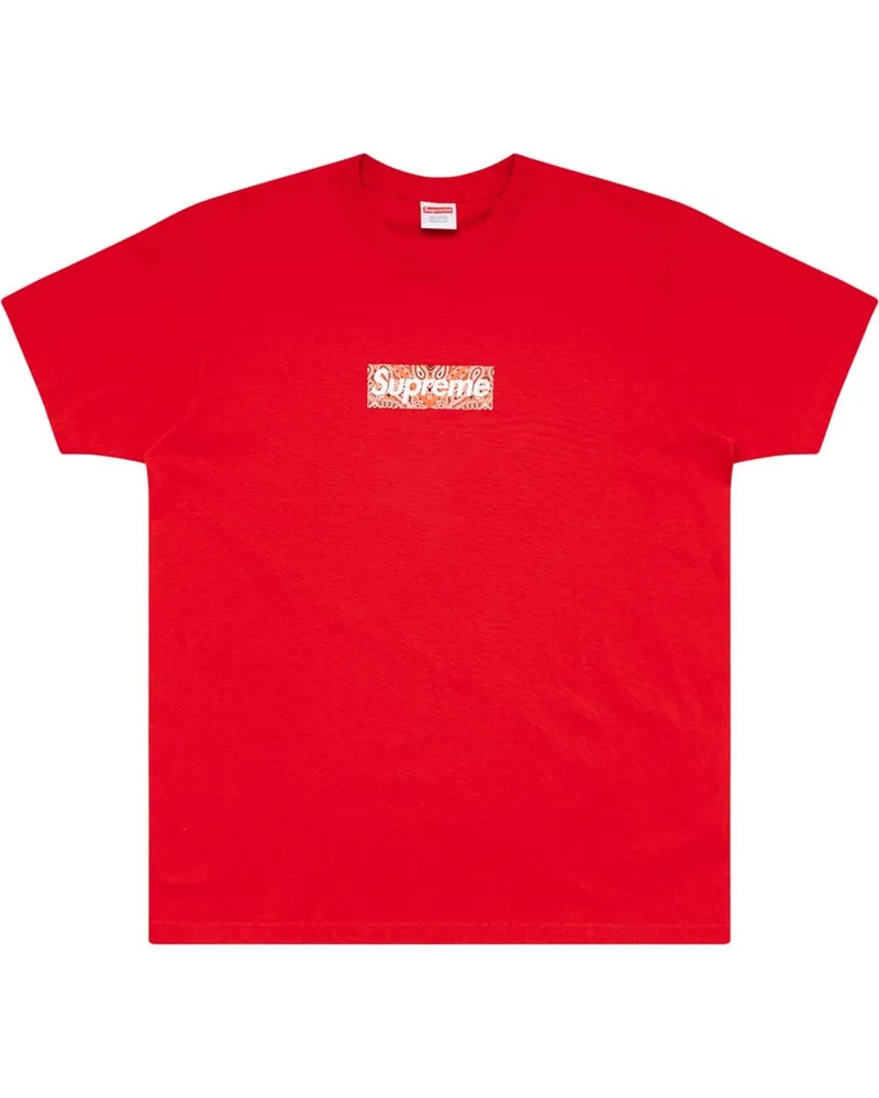 Supreme Being T-Shirt mit Bandana-Logo - Rot Rot