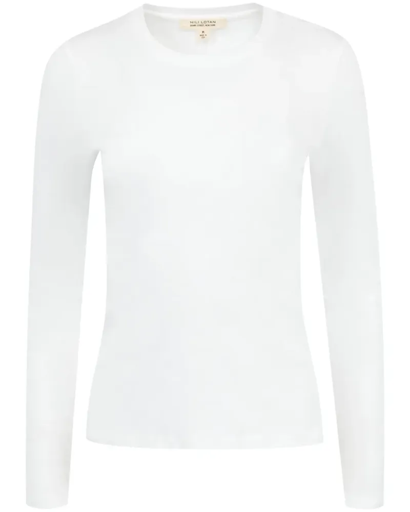 Nili Lotan Emelie T-Shirt - Weiß Weiß