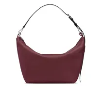 Le Slouchy Schultertasche aus Leder - Rot
