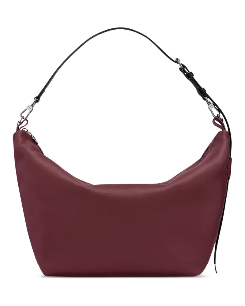 Longchamp Le Slouchy Schultertasche aus Leder - Rot Rot