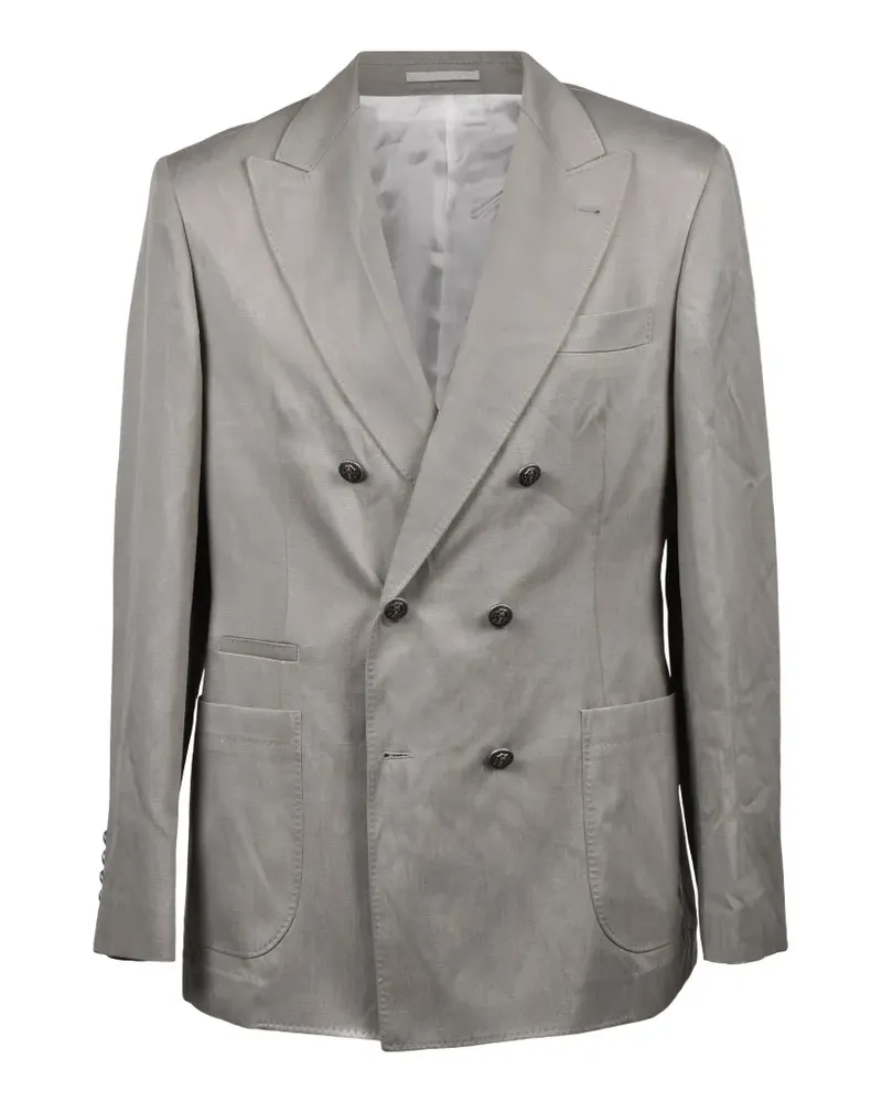 Brunello Cucinelli double-breasted suit - Grau Grau