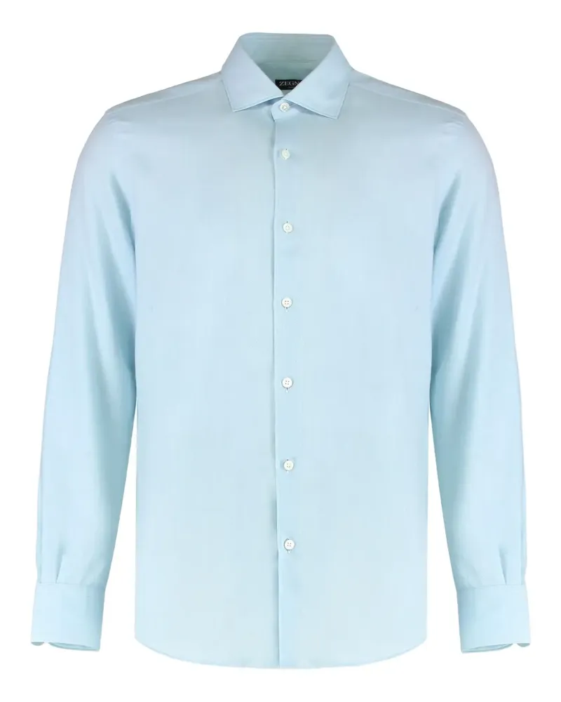 Ermenegildo Zegna long-sleeve shirt - Blau Blau