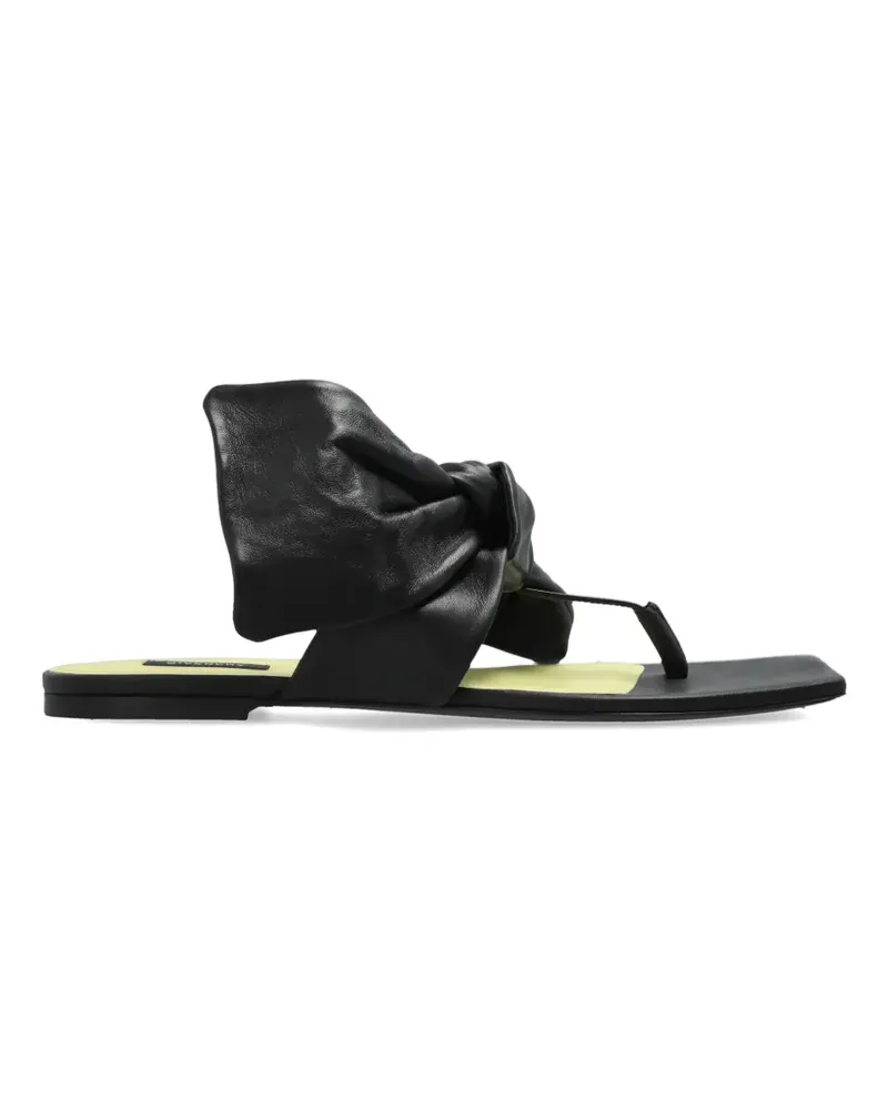 Givenchy Boudoir knotted leather sandals - Schwarz Schwarz