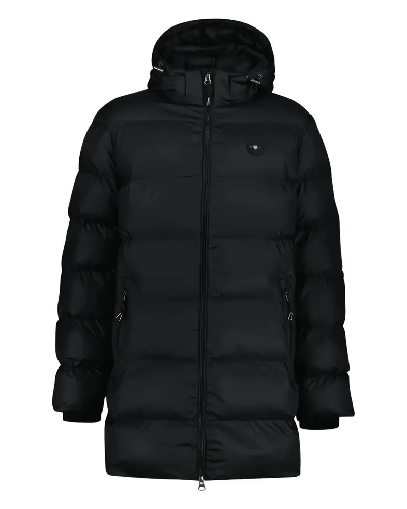 Gant hooded quilted jacket - Schwarz Schwarz