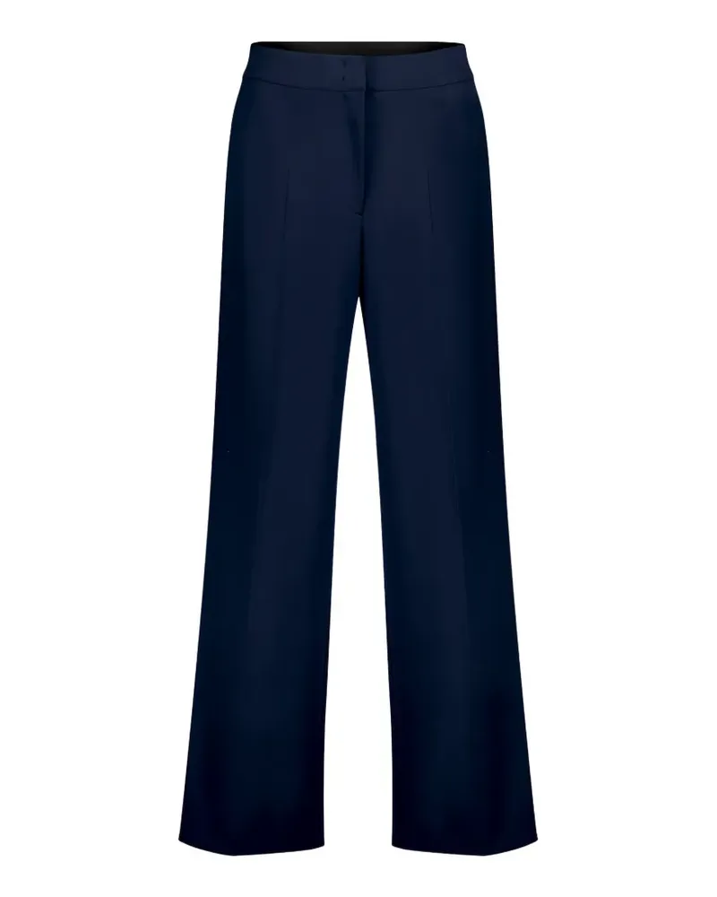 Betty Barclay Marlene pressed-crease wide-leg trousers - Blau Blau