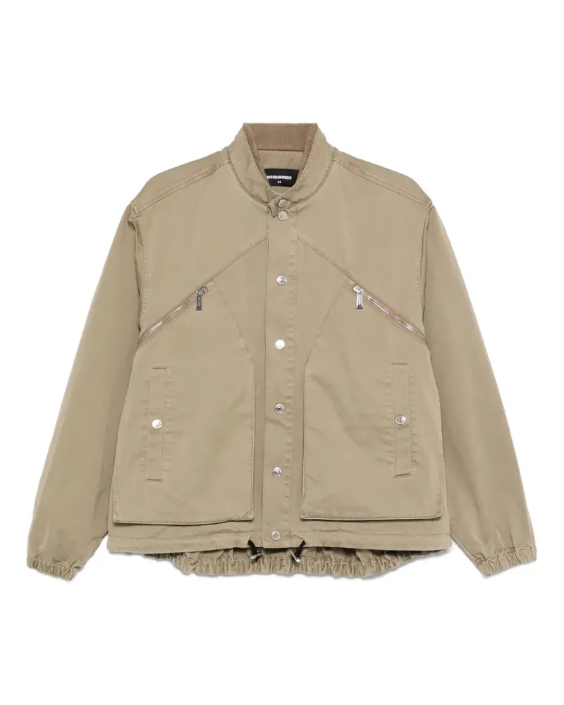 Dsquared2 Jacke mit Reißverschlusstasche - Nude Nude