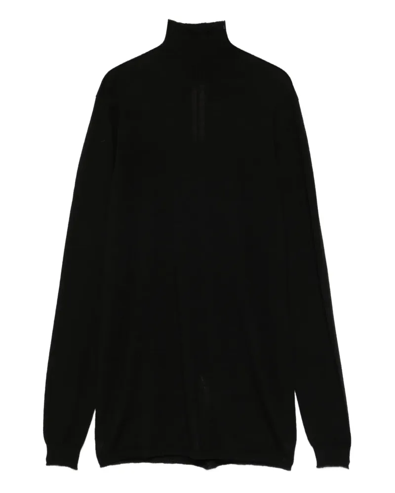 Rick Owens Pullover mit Stehkragen - Schwarz Schwarz
