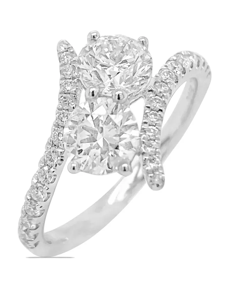 HYT Jewelry Ring aus Platin - Silber Silber