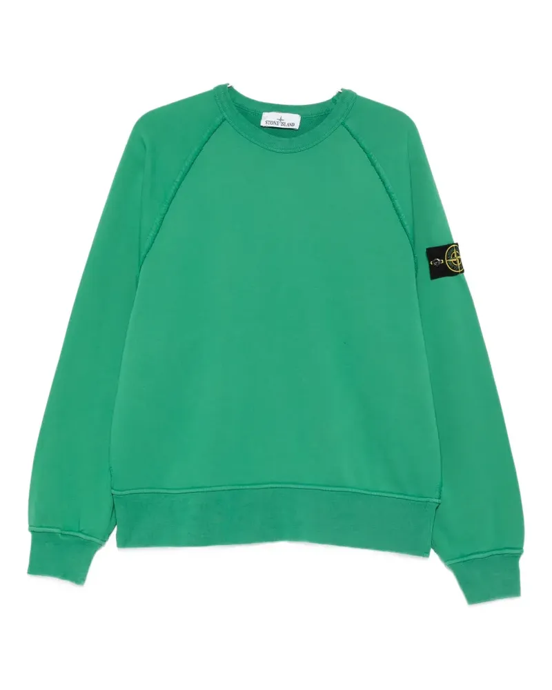 Stone Island raglan-sleeve sweatshirt - Grün Grün