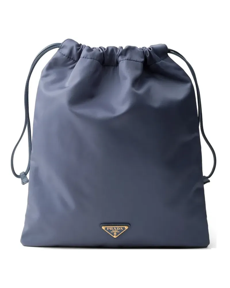 Prada Wish Re-Nylon pouch - Blau Blau